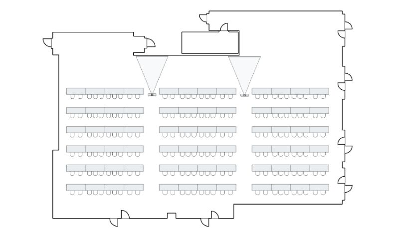 The Statesman Classroom floorplan