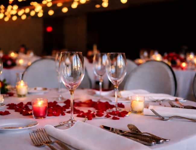 Valentine's day at The George